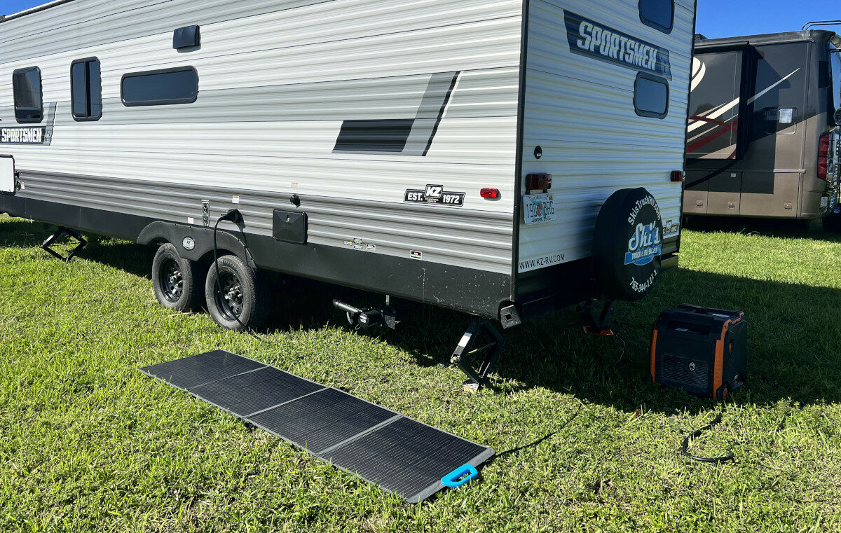 renting an rv near key west with equipment